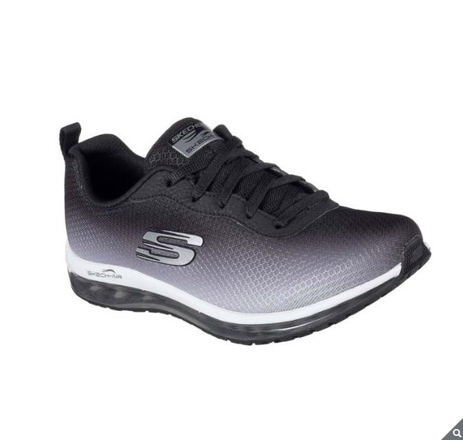 skechers gowalk evolution women's shoes in black